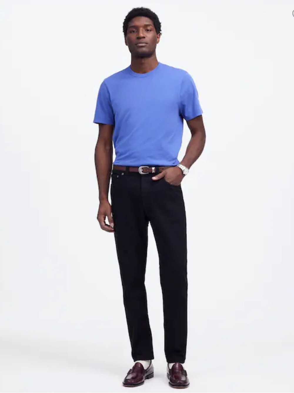 Madewell Athletic Slim Jeans: COOLMAX® Denim Edition - Bainhart WashStretch